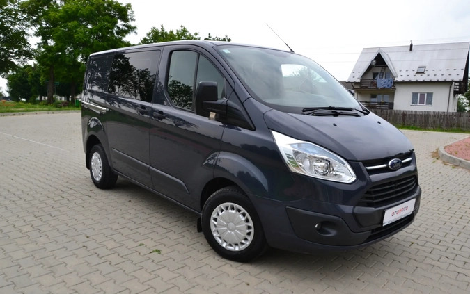 Ford Transit Custom cena 47900 przebieg: 344000, rok produkcji 2013 z Leśna małe 232